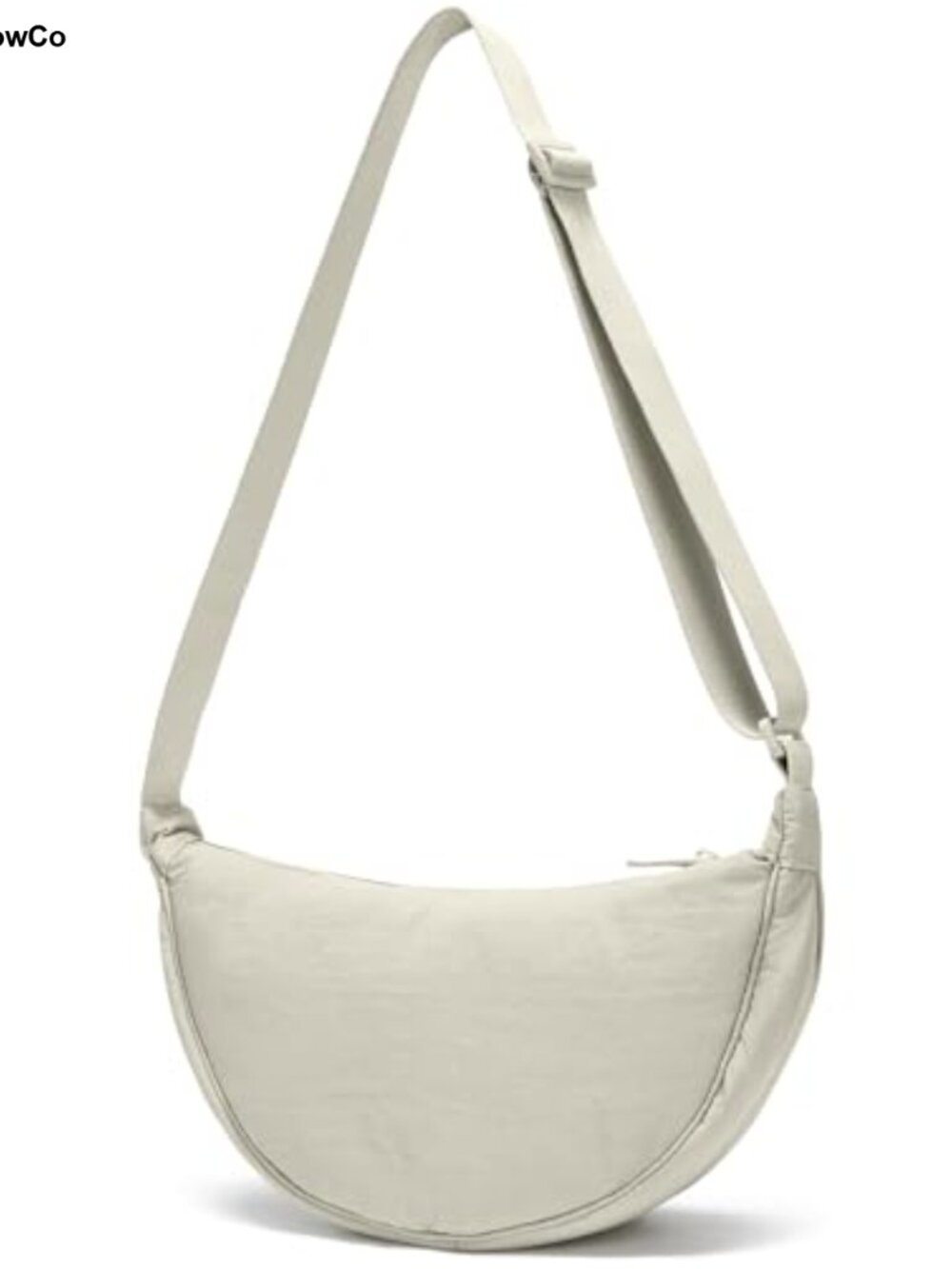 Crescent Sling Crossbody Bag Women Nylon Small